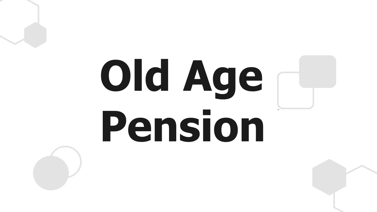 Old Age Pension