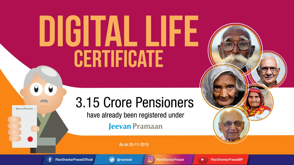 JEEVAN Pramaan Patra Life Certificate